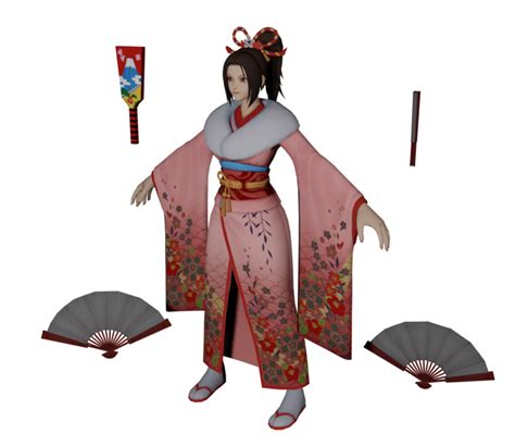 Maishiranui 3D models